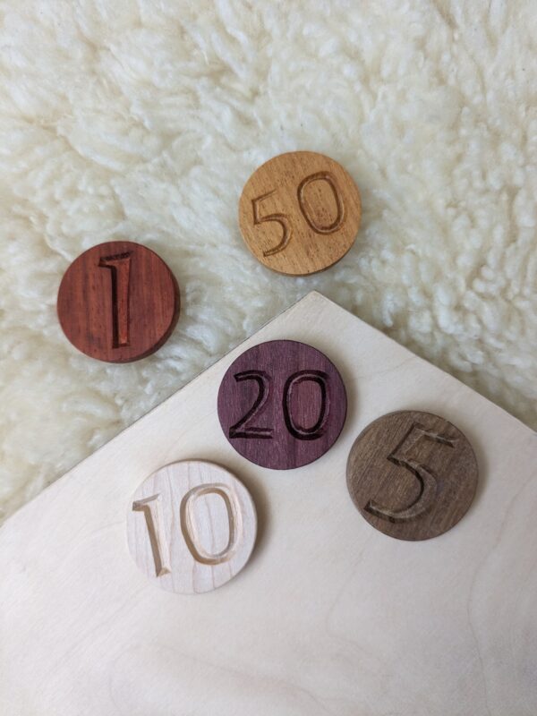 Houten munten