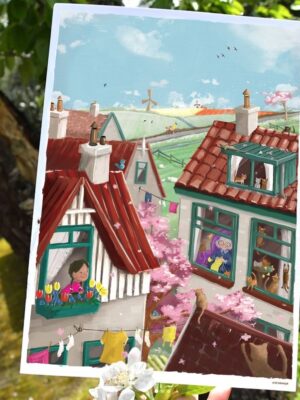 Kleine koning - kaart A5 lente/zomer