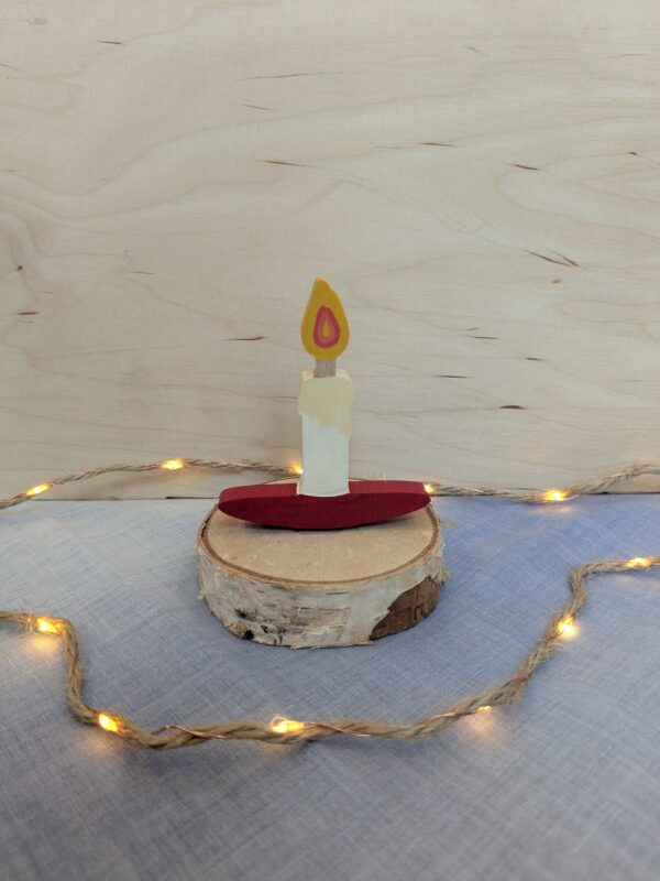 Steker kerstkaars
