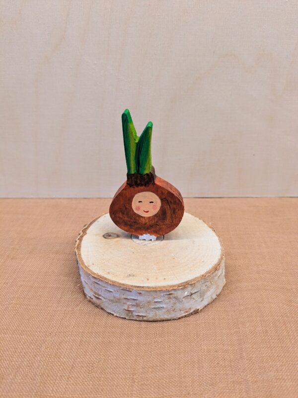 Steker bloembol wortelkindje