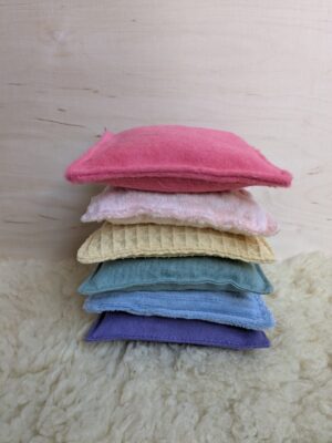 Pittenzakjes regenboog pastel (6 stuks)