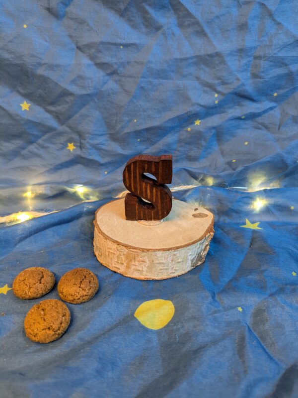 Steker chocoladeletter